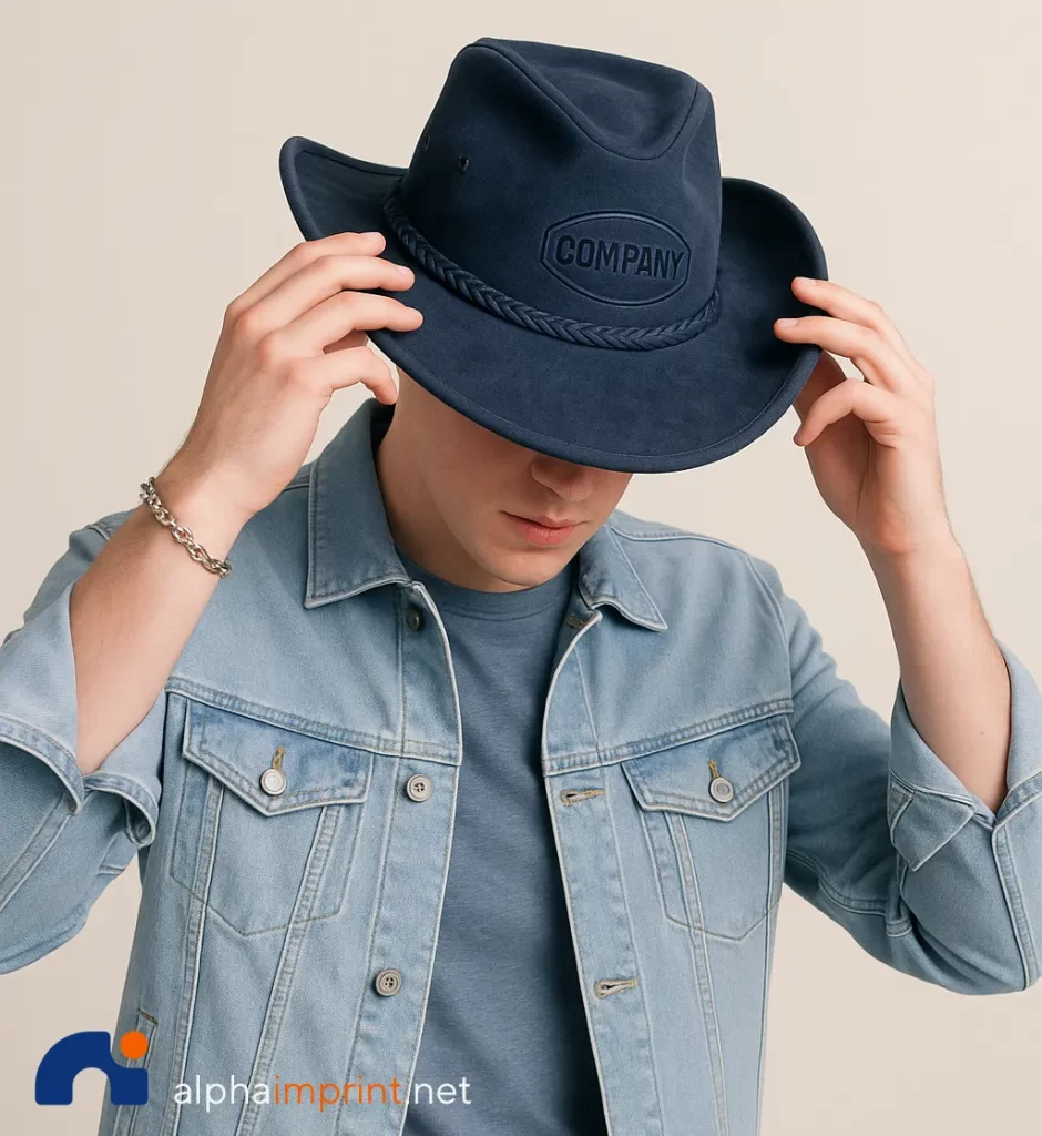 Cowboy Wearing Promotional Products Houston