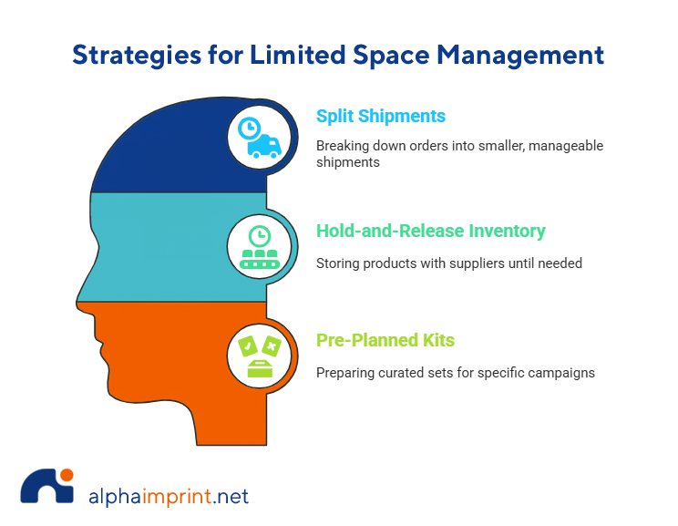Strategies for limited space for storage
