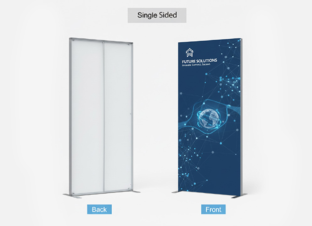 3ft non-lit SEG fabric display