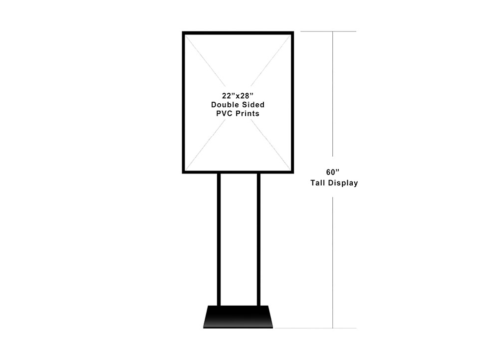 Custom Poster Display Stands, photo 4 of 4