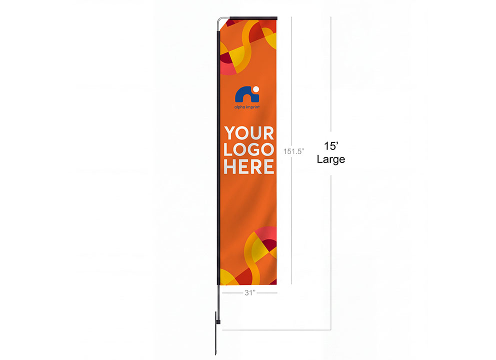 Custom Rectangle Flags, photo 3 of 7