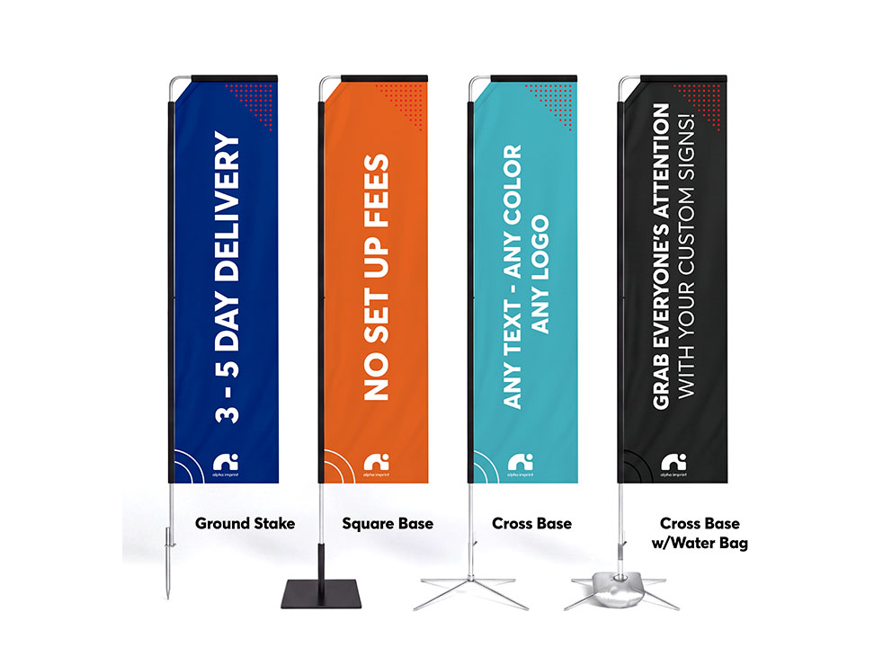 Custom Rectangle Flags, photo 5 of 7