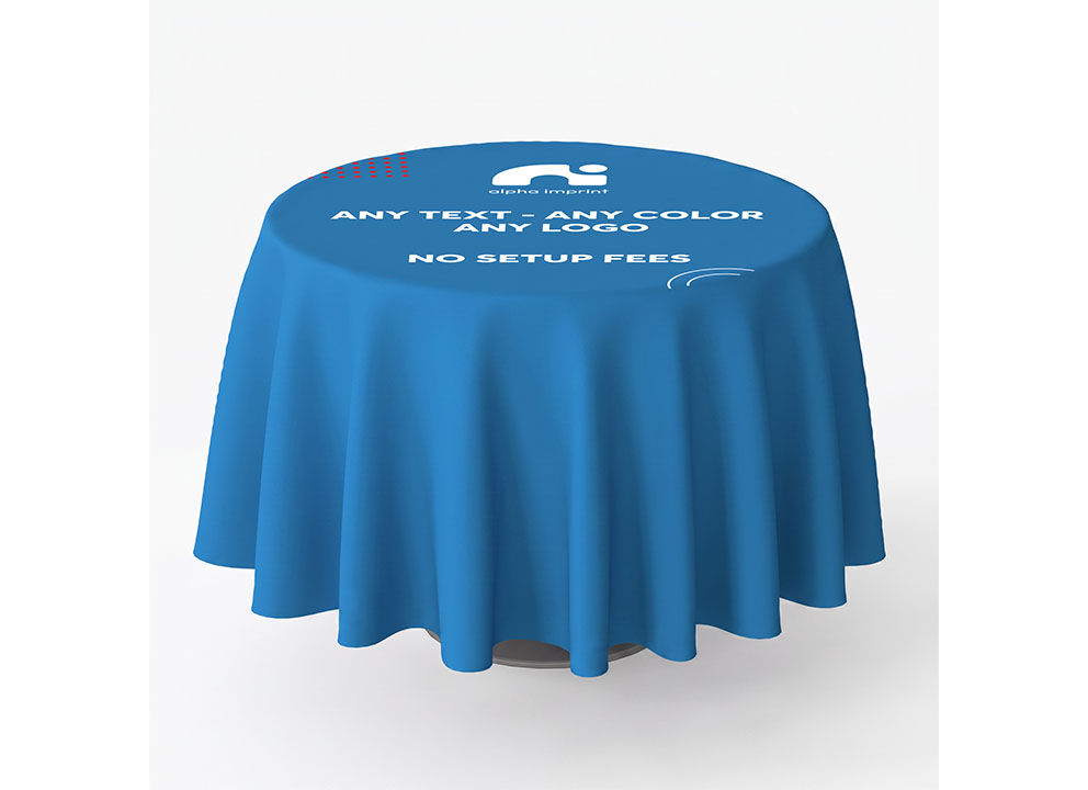 Custom Round Tablecloths, photo 1 of 2