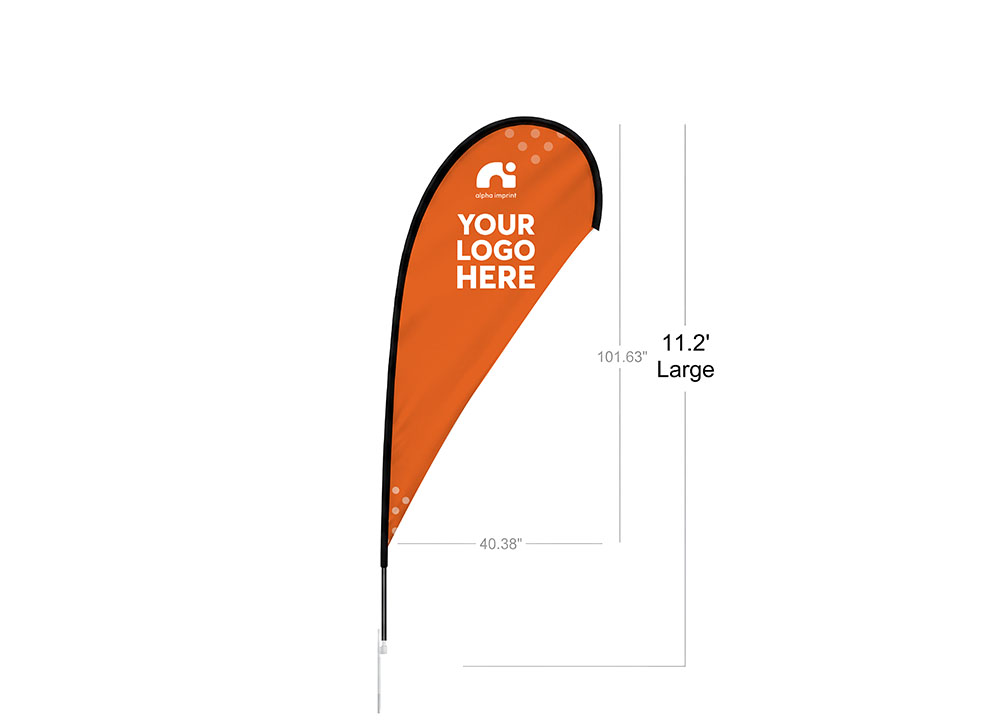 Custom Teardrop Flags, photo 4 of 7