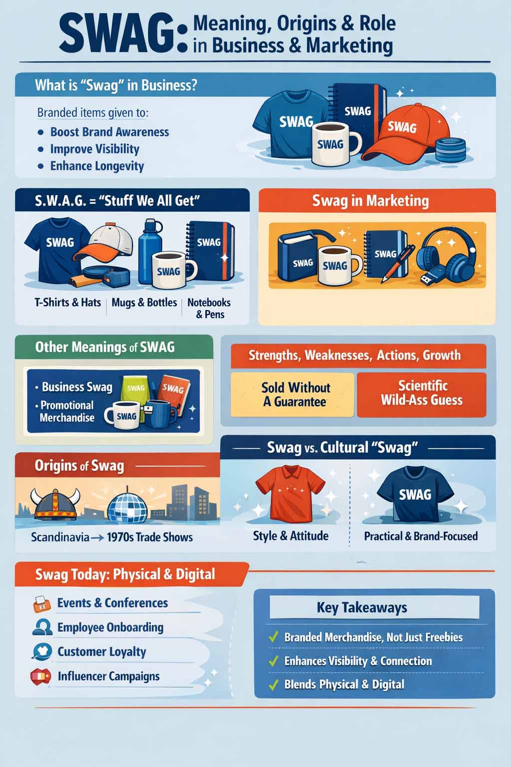 What is swag? Complete infographic
