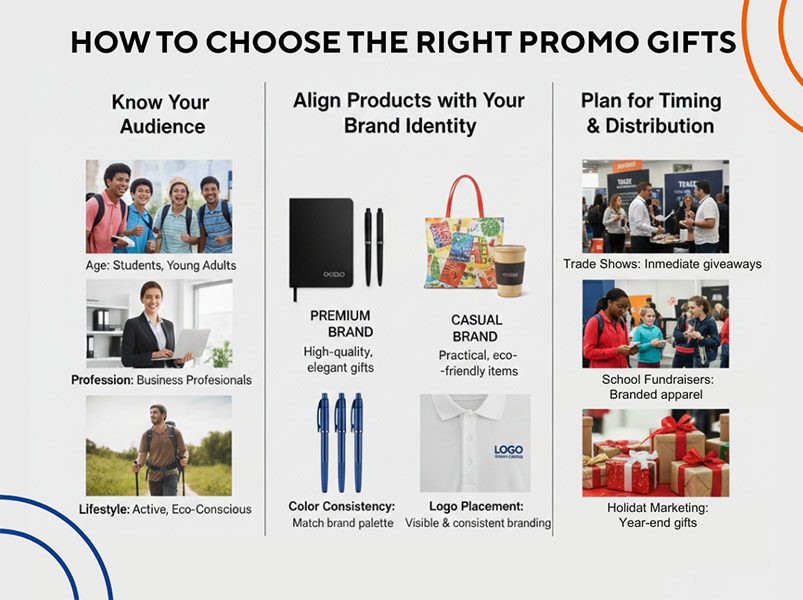 How to choose the right promo items in Kingwood?