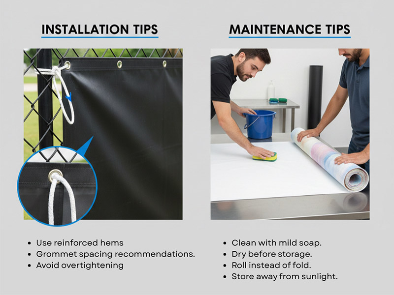 Installation and maintenance tips