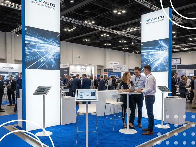 Creative small trade show booth ideas