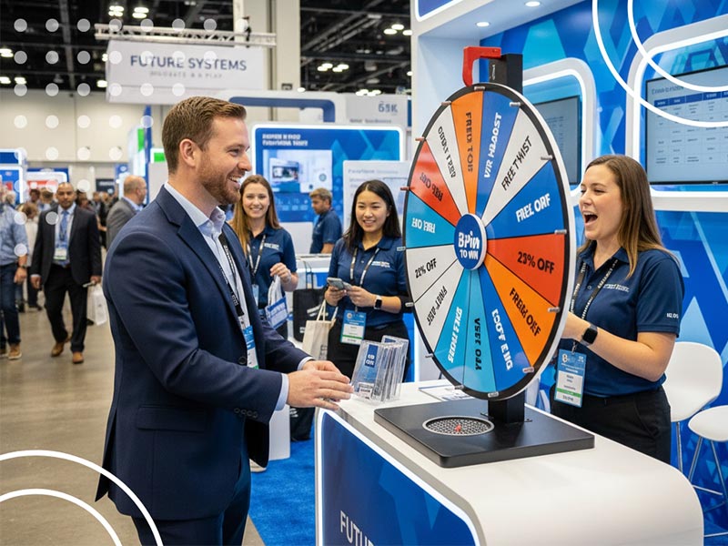 Trade show booth activity ideas