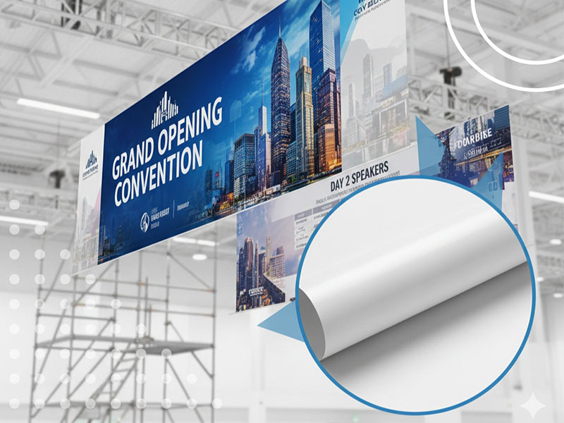 What is a vinyl banner?