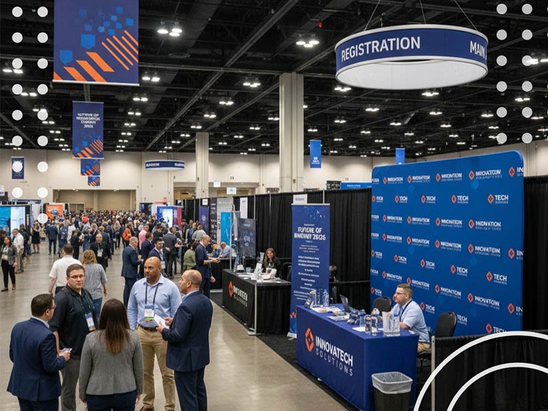 Why indoor signage matters at Houston trade shows