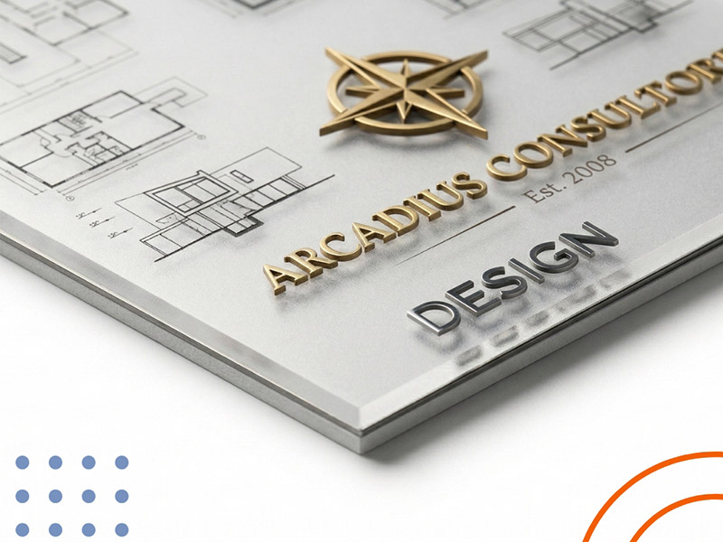 Acrylic sign material