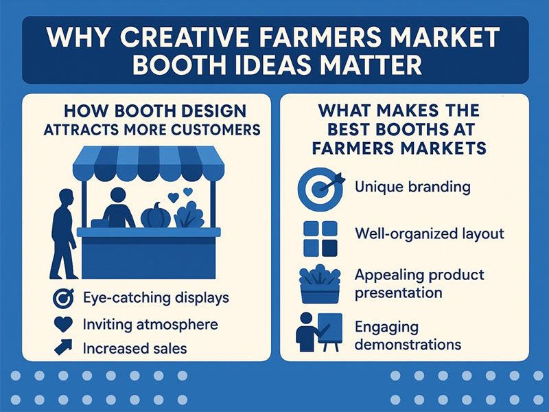 Why Creative Farmers Market Booth Ideas Matter