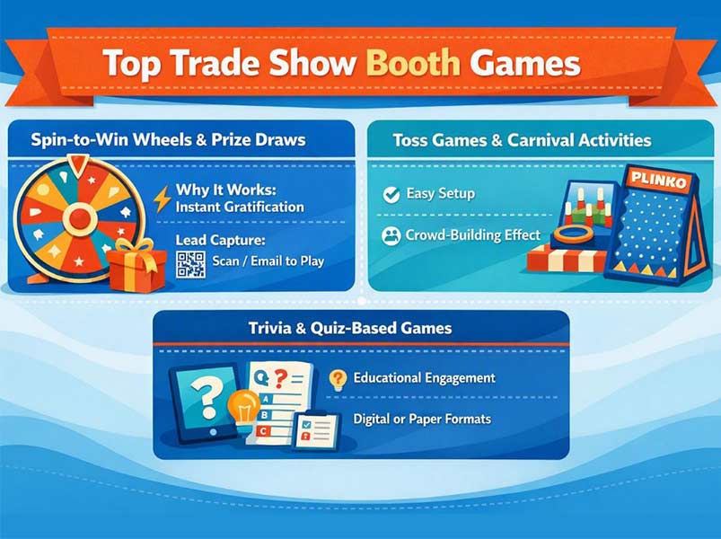 Classic Trade Show Booth Games That Always Work
