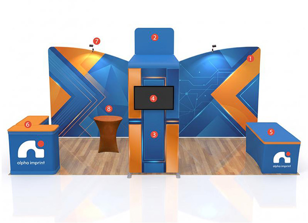 10'x20' Custom Booth Q