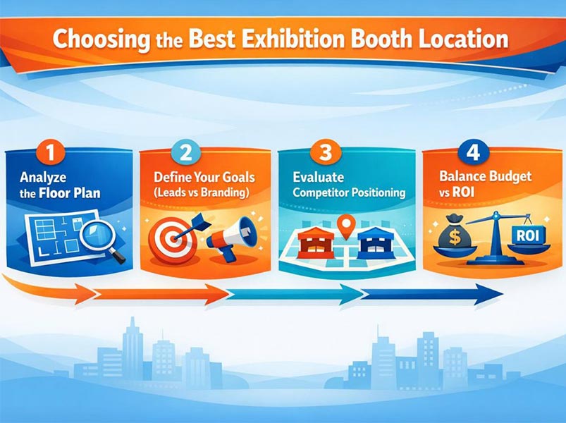 How to choose the best booth location