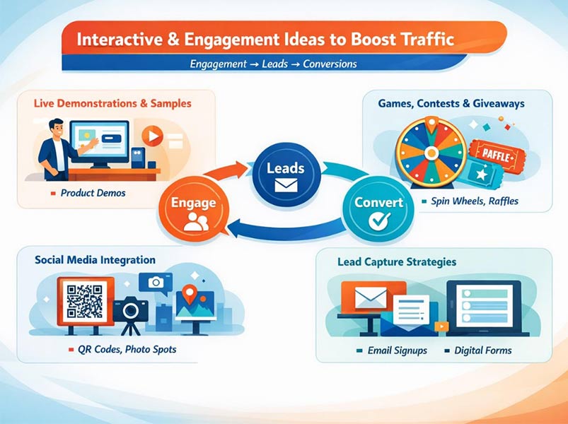 Interactive and Engagement Ideas to Boost Traffic
