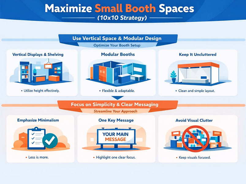 Maximize Small Booth Spaces (10x10 Strategy)