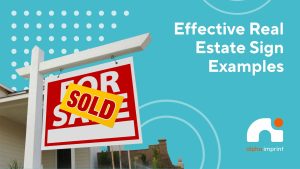 real estate sign examples