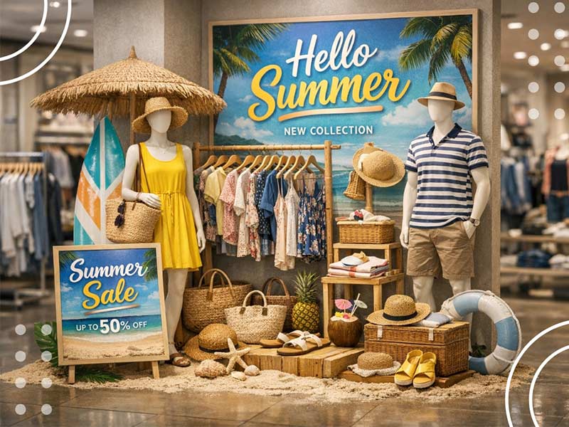 Themed Display Zones with Immersive Signage