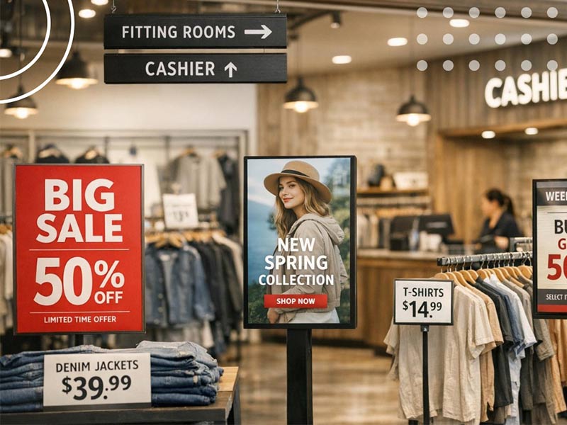 What Is In-Store Signage?