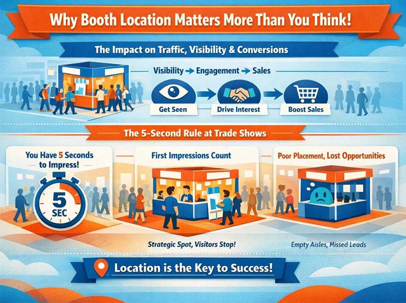 Why booth location matters