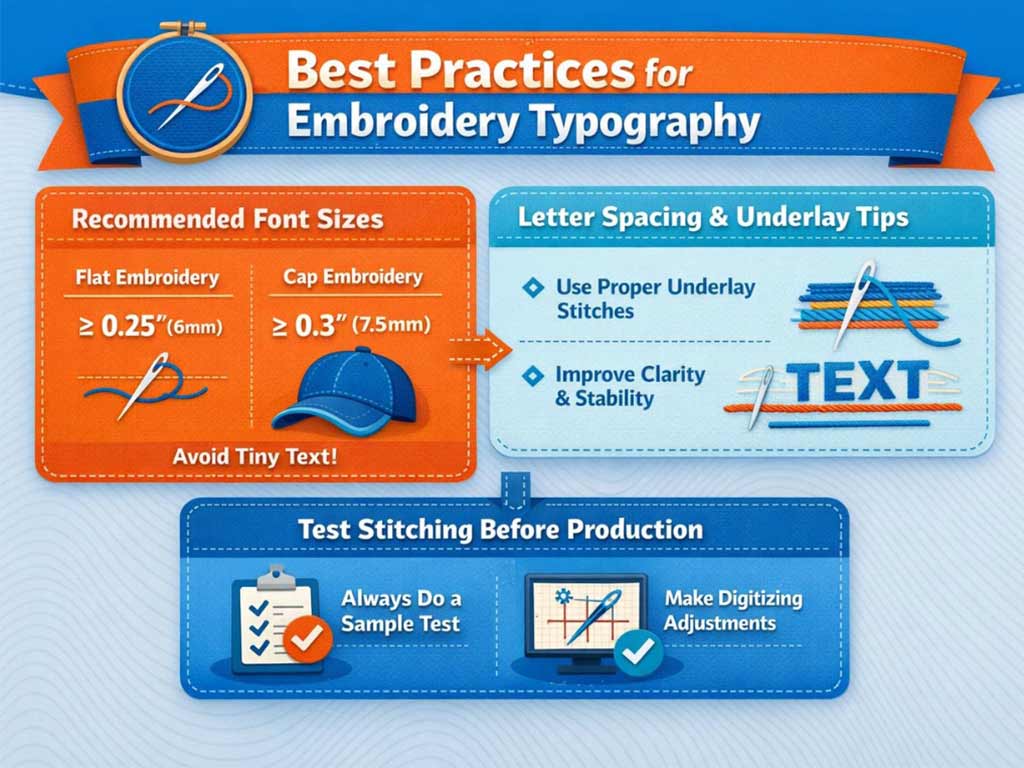 How to Choose the Best Fonts for Embroidery