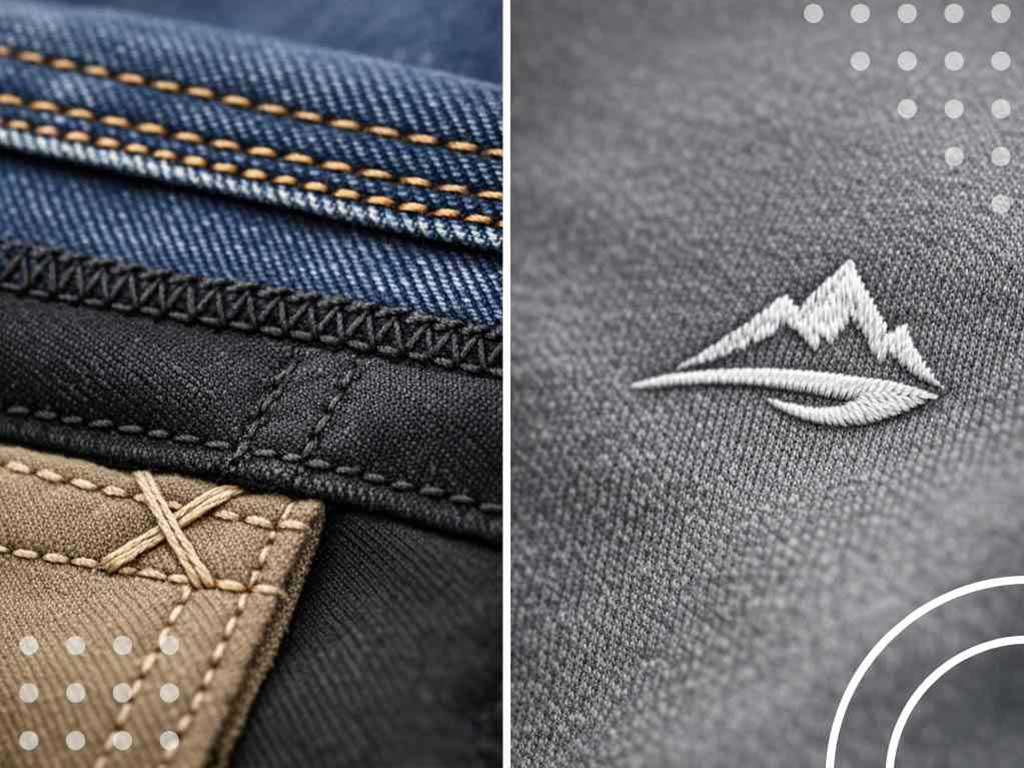 embroidered vs stitched