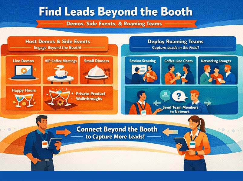 Trade show lead generation beyond the booth