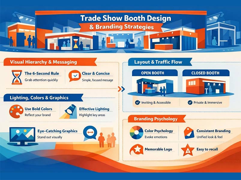 Trade show booth design and branding strategies