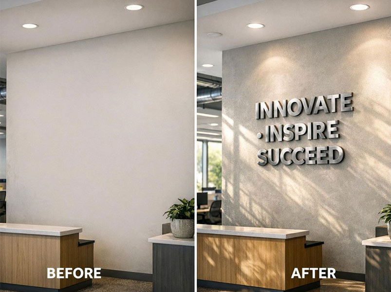 Why office signage mattters