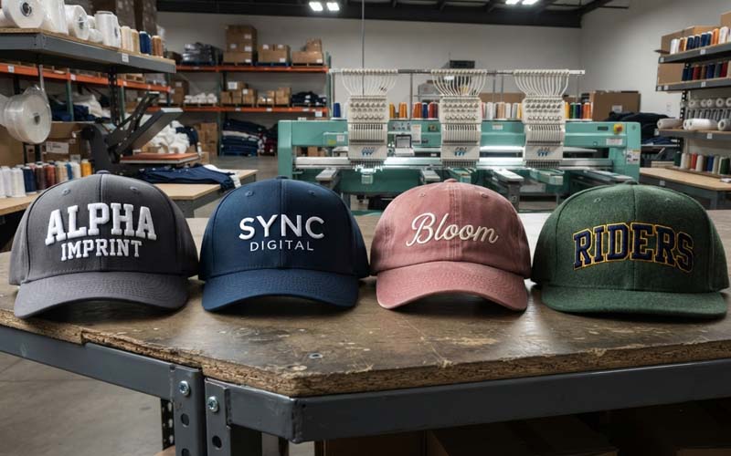 Best 4 Hat Fonts for Embroidery