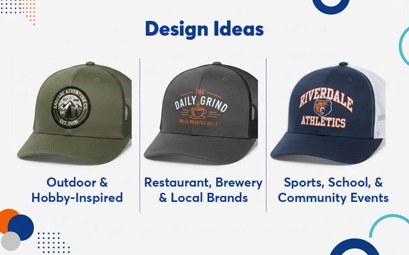 Cool Trucker Hat Designs for Businesses, Events and Hobbies