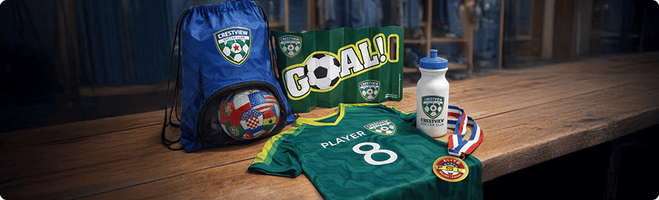 Custom gifts for soccer players
