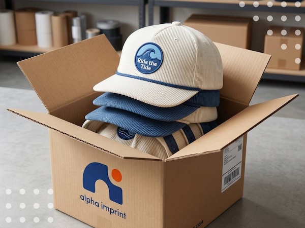 Get baseball caps in Houston from Alpha Imprint