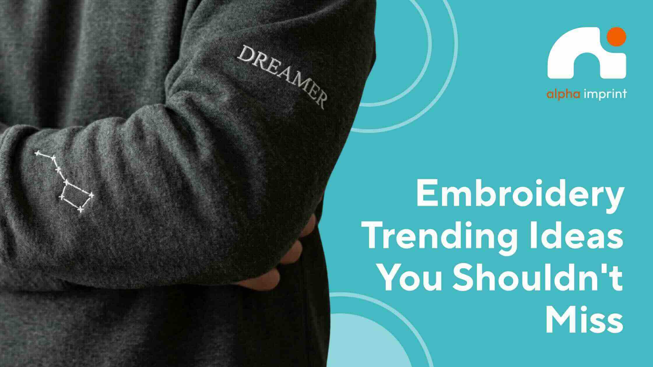 Embroidery trends
