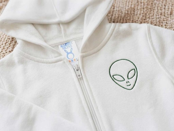 Minimalist Line Art Embroidery