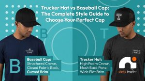 Trucker hat vs baseball cap