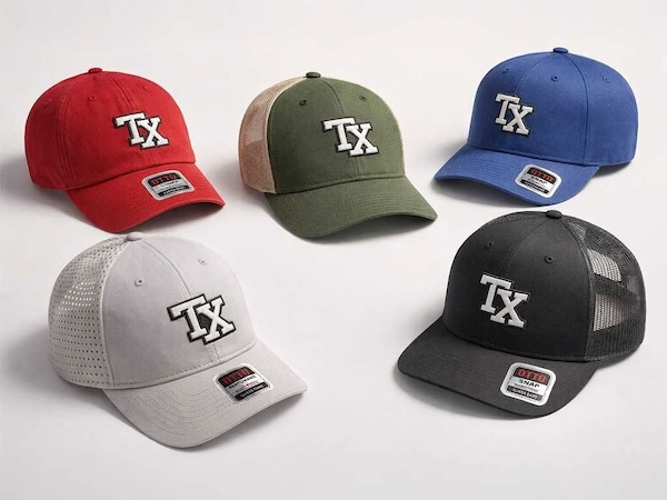 Types of baseball hats