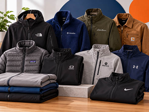 10 Popular Jacket Brands for Embroidery in 2026