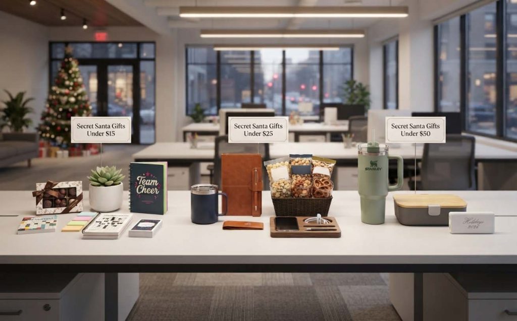 Best Secret Santa Gift Ideas for Coworkers by Budget