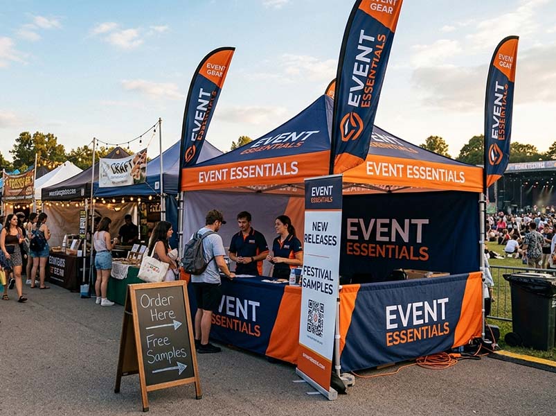 Alpha Imprint is a reliable partner for tents in Houston