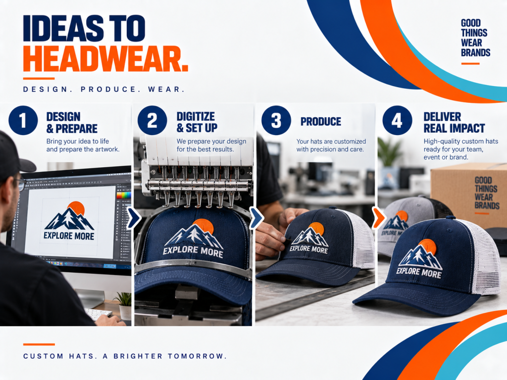 How to Get Custom Hats Made Professionally
