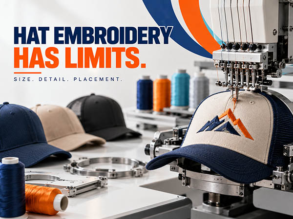 What Are the Main Limitations of Hat Embroidery? (Quick Answer)