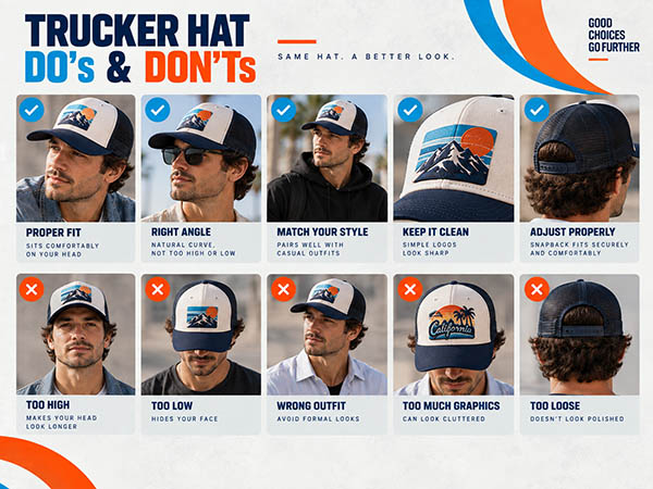 Common Trucker Hat Styling Mistakes to Avoid