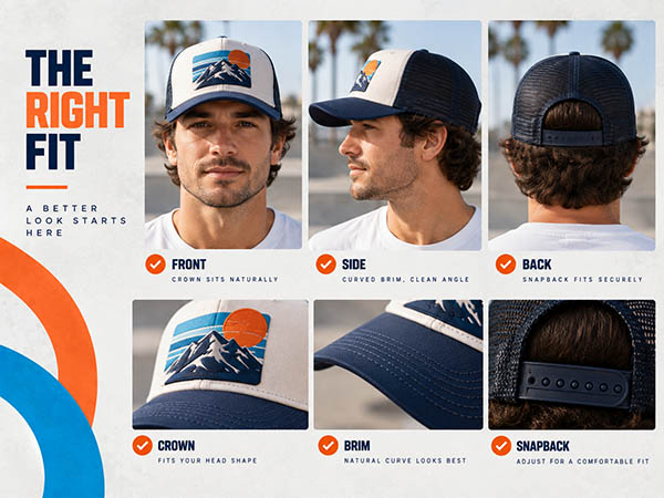 How Should a Trucker Hat Fit to Look Good?