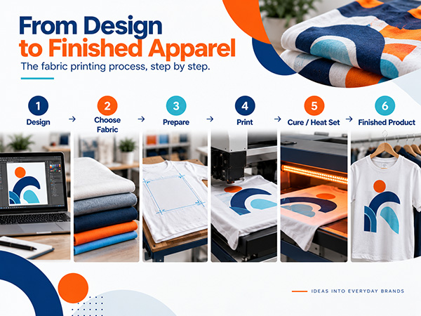 How to Print on Fabric Professionally: From Artwork to Finished Print