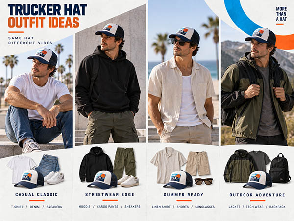 How to Style a Trucker Hat with Everyday Outfits