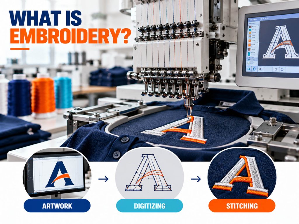 What Is Embroidery and How Does It Work