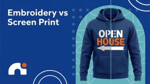 Embroidery vs Screen Print